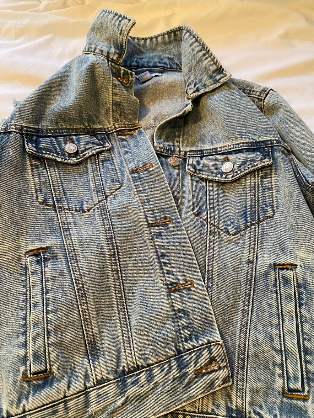 Forever 21 Light Wash Denim Jacket